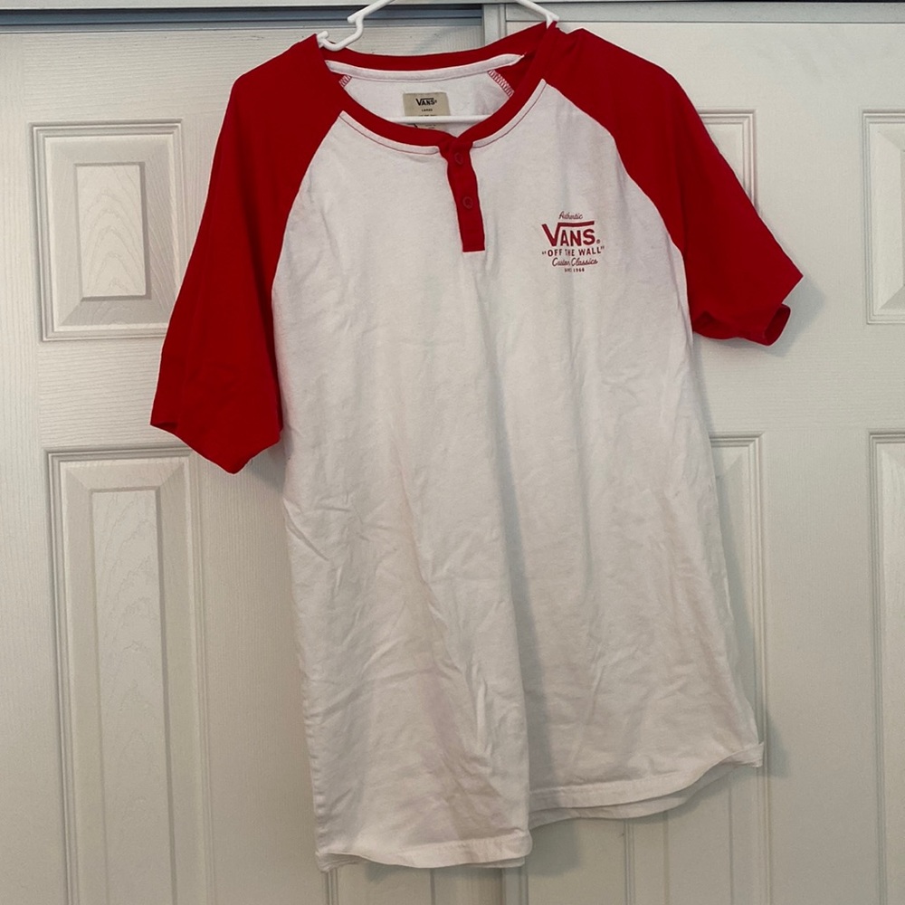Vans short sleeve henley t-shirt